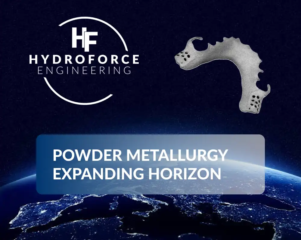 Medical implants using powder metallurgy
